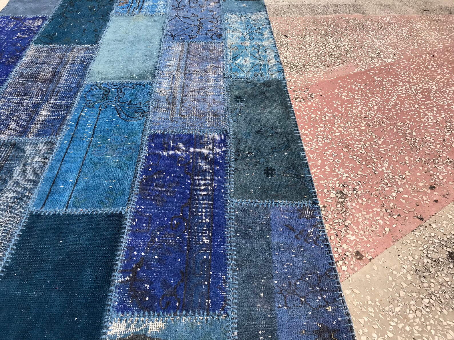 Turkish Patchwork Rugs Turkish Patchwork Vintage Oushak Rug, Runner Rug, Patch Carpet ...