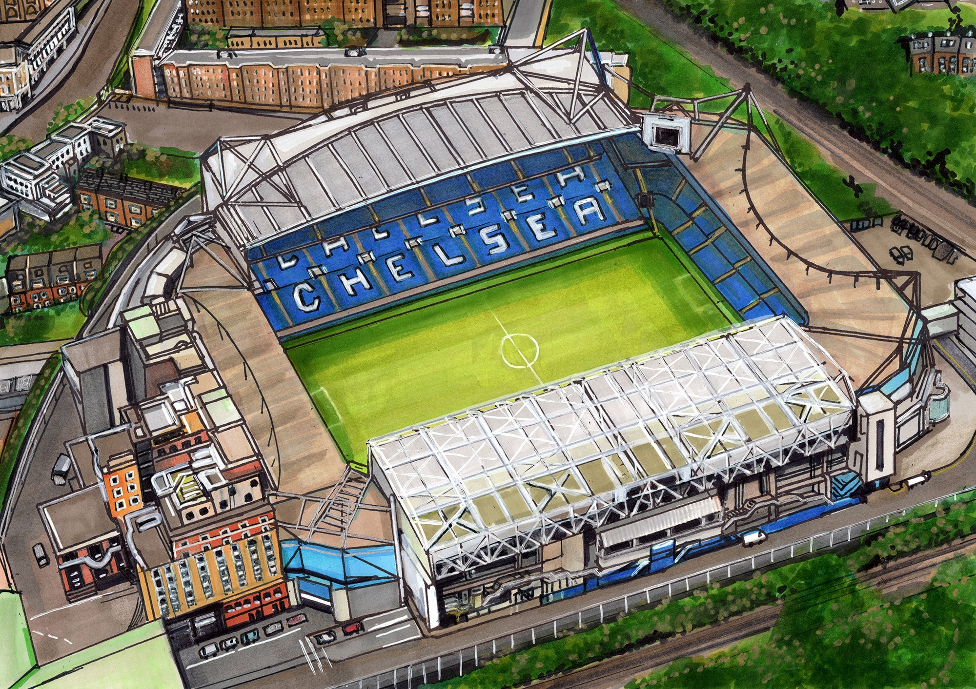 Stamford Bridge - Home of Chelsea Football Club