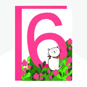6歳猫カード