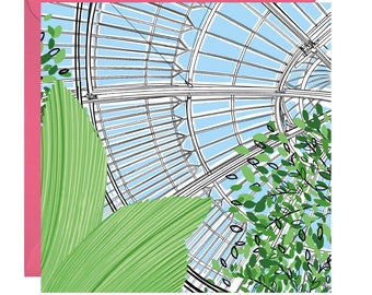 Kew Gardens - L'intérieur de la palmeraie