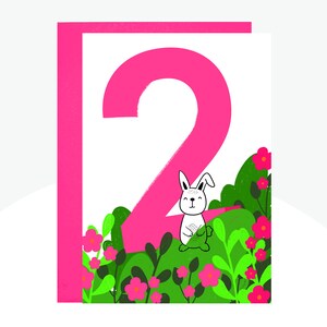 2歳用バニーカード