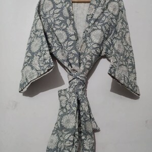 40 inch length Winter Robes Kimono Cardigan Beach Wear Cotton Robe Floral Kimono Robe Night Costume Delivery Gown Japanese Robes Kimono