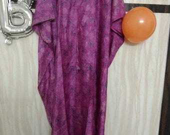 Kaftan Kleid Indische Seide Kaftan Kleid Sommer Morgenmantel Körpervertuschungen Kimono Kleid Kaftan Für Frauen Loungewear Kaftan