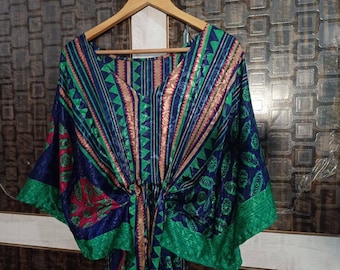Sommer Kimono Kleid Kaftan lange Boho Kaftan Maxi Kaftan Mutterschaft Kleid Kleid Kleid Slip Kleid Geschenk für ihre sortierten selten gefunden Kaftan