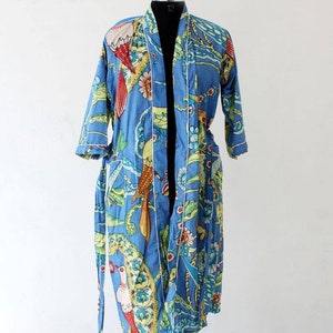 48 inch kimono Cardigan Beach Wear Cotton Robe Floral Kimono Robe Night Costume Delivery Gown Japanese Kimono Bridesman Robes Indian Kimono