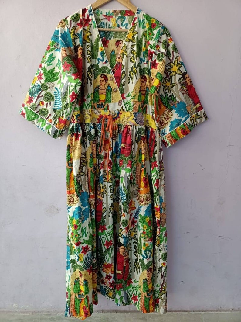 Indian Cotton Dress Blouson Dresses Flapper Dress Slip Dress Kaftan Dress Maxi dress Body Wrap Dresses Cheongsom Dress