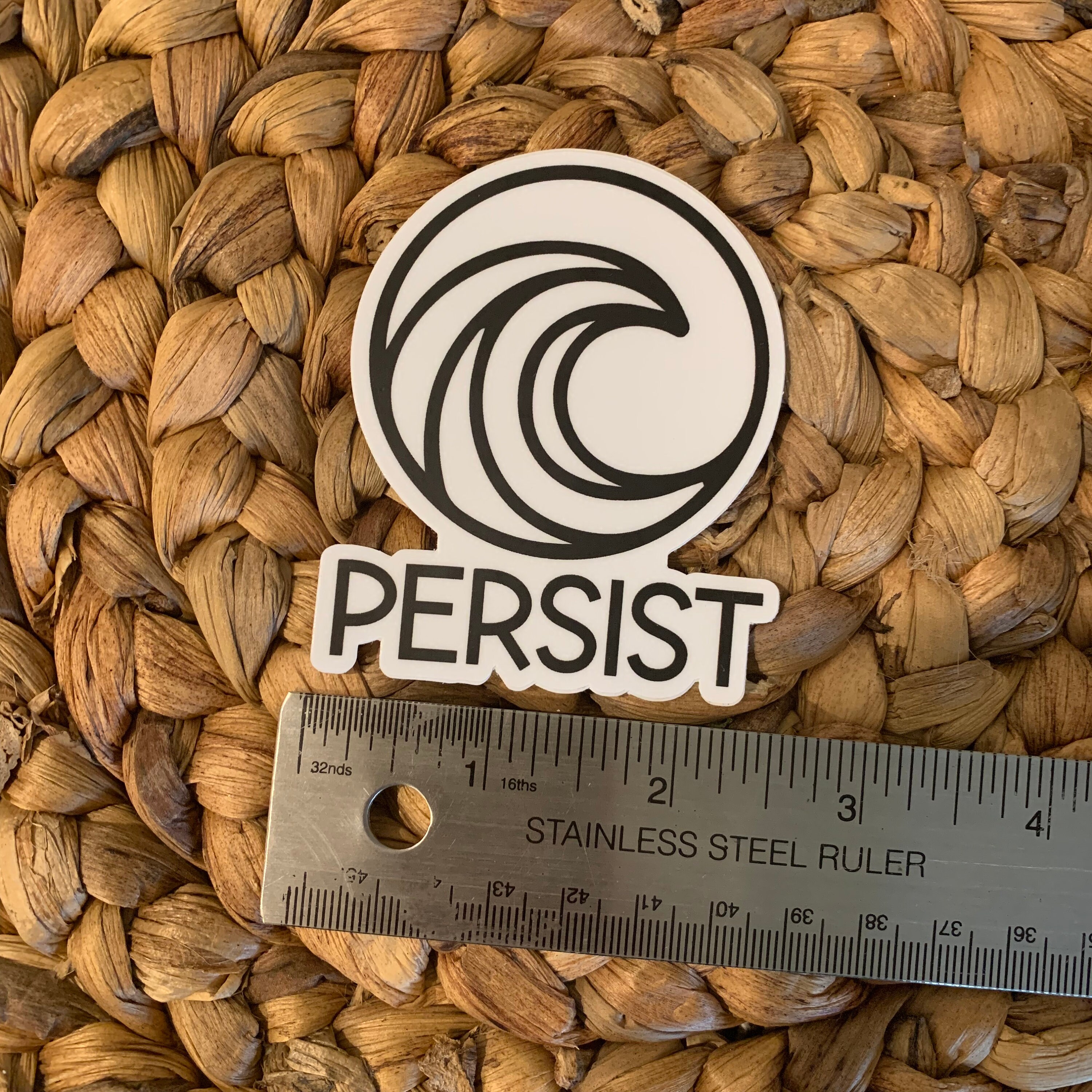 PERSIST WAVE Sticker - 2 Sizes! - Etsy
