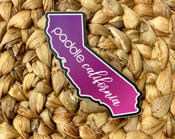 PADDLE CALIFORNIA sticker