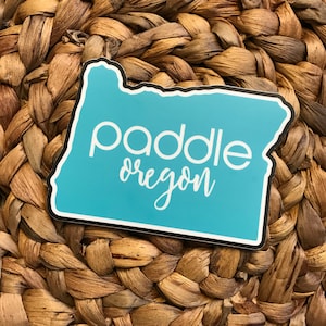 PADDLE OREGON sticker - 2 sizes!