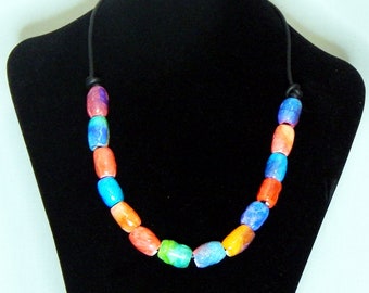 Merry and Bright Color Bead Necklace 3