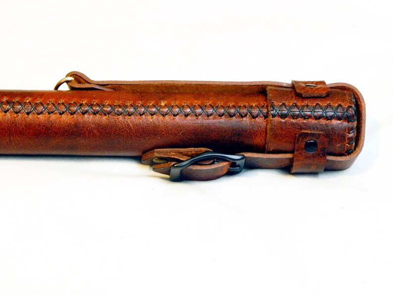 Custom Leather Fly Rod and Reel Case Etsy