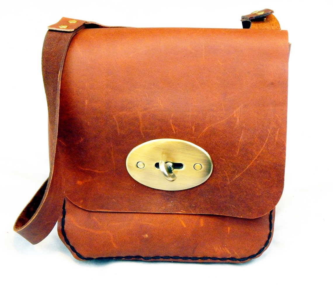 Oil Tanned Leather Conductor Bag - Etsy