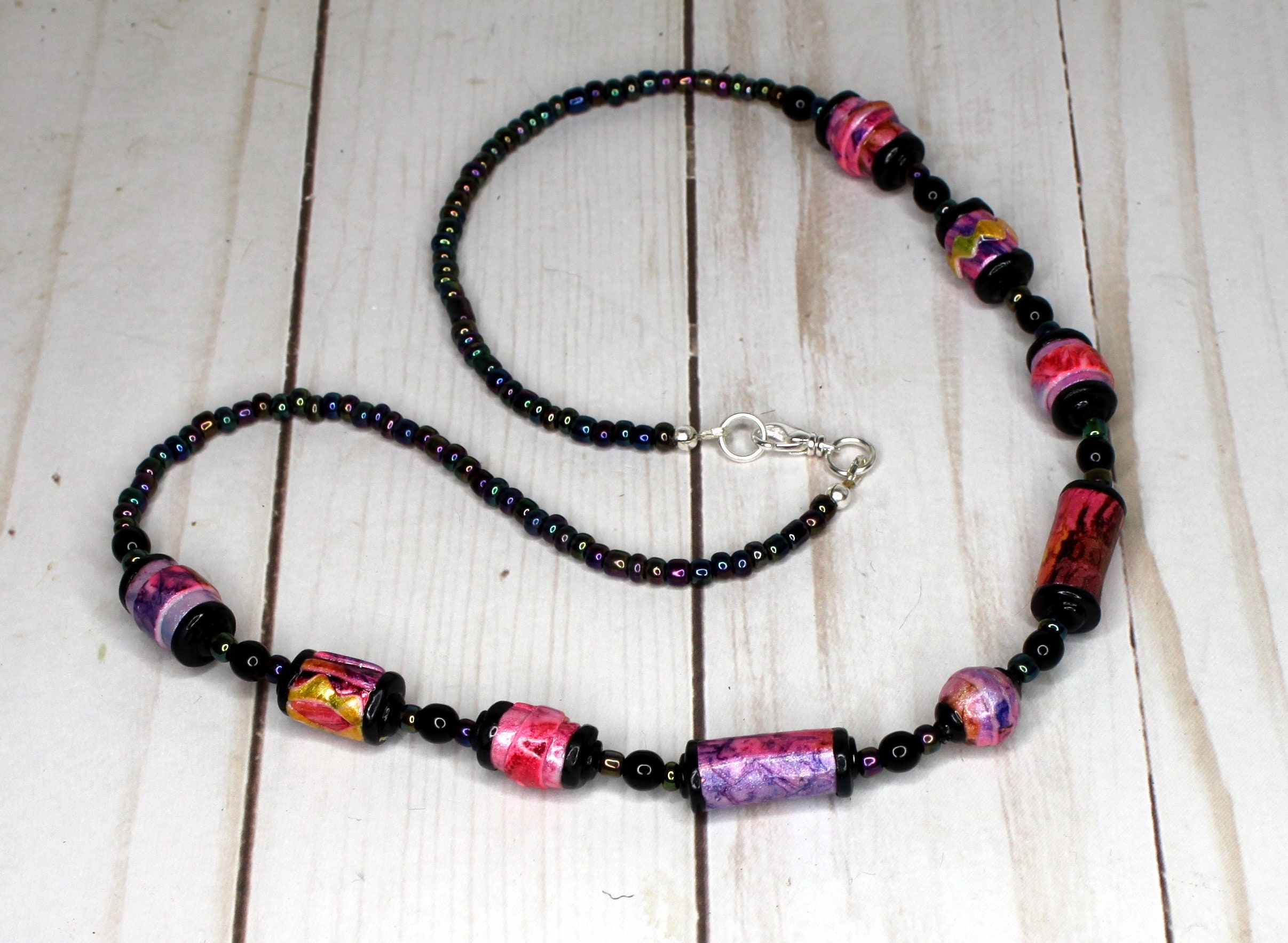 Kunterbunt Color Bead Necklace 2
