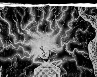 Demon Art Print Electricity (Atlantisvampir)