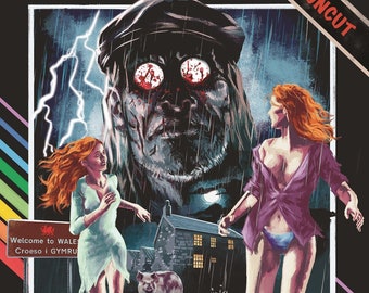 Slaughterhouse Farm (Variant)- VHS-Style Cover