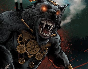 Clockwork Werewolves #1 - A Steampunk Werewolf Comic