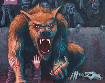 The Dogfather #1 (Variant) - Painted Werewolf Cover