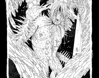 Demon Art Print We Are Legion (Atlantisvampir)