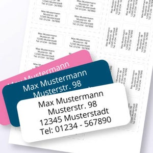 Adressaufkleber, 30 Stück