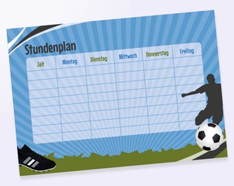 Stundenplan fussball - Der Testsieger
