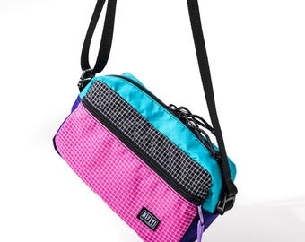 Handmade Crossbody Bag / Travel Bag / Sling Bag / Waist Pack / Hiking Bag / Shoulder Bag / Fanny Pack