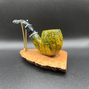 Briar Tobacco Pipe (Full Bent Billiard)