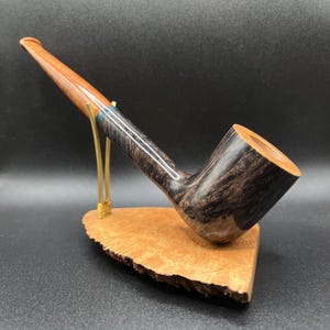 Briar Tobacco Pipe (Billiard With Briar Stem)