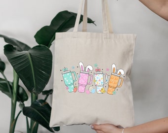 Stanley Easter tote, tote, cute tote, cute bag, Stanley easter, Easter, Easter tote