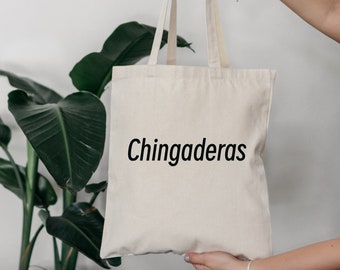 Chingaderas Tote, spanische Tasche, mexikanische Tasche, Markttasche, Baumwolltasche, lustige mexikanische Tasche, niedliche Tasche, chingaderas, lustige mexikanische Tasche