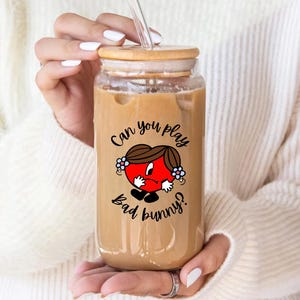Nós amamos caneca de coelho mau, caneca, café, caneca de café, caneca de café gelado, caneca fofa, coelho mau, xícara de coelho mau, Benito