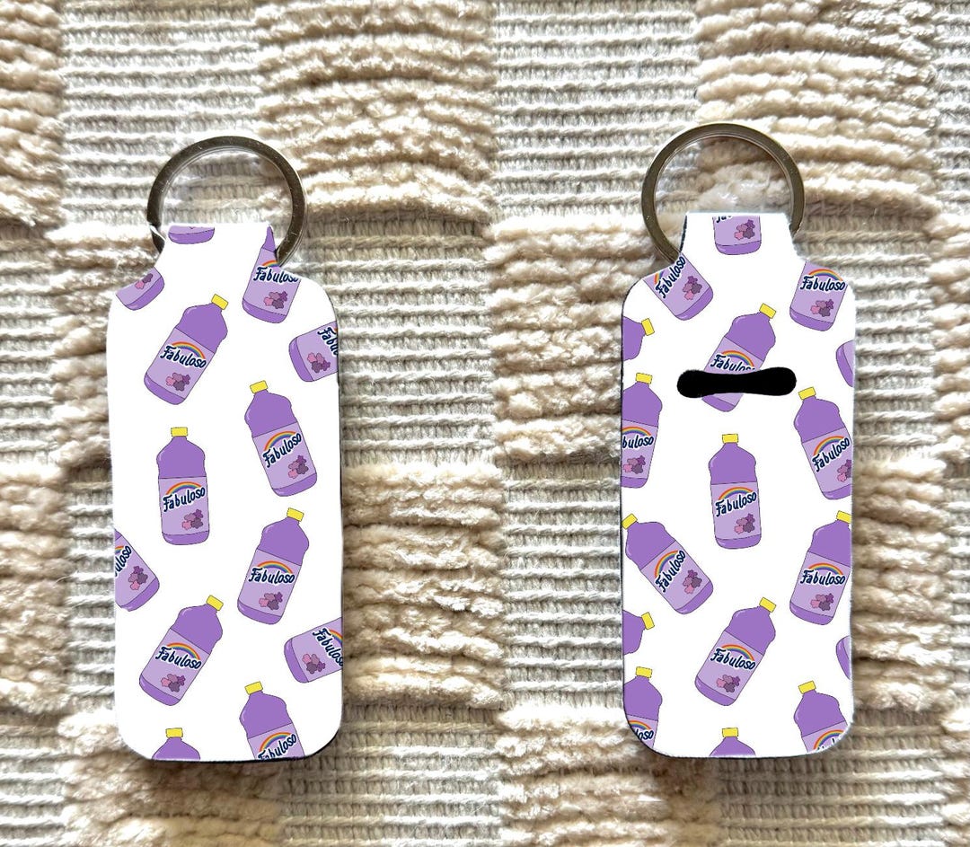 Mexican Cleaning Lip Balm Keychain, Chapstick, Chapstick Holder ...