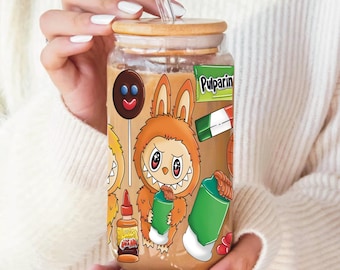 The Monsters Mug, cup, mug, Labubu, cute mug, cute cup, cute monsters, Mexican candy