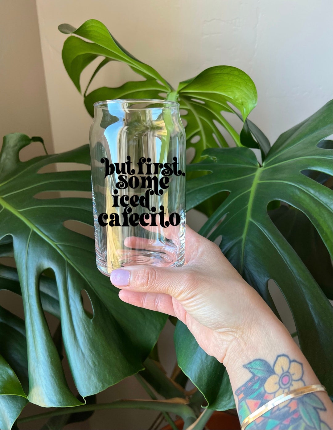 But First Some Iced Cafecito Iced Coffee Mug Etsy