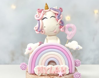 Fat Unicorn Cake Topper, Unicorn Cake Topper, Chubby Unicorn Cake Topper, Unique Cake Topper, Funny Cake Topper, Unicorn Party