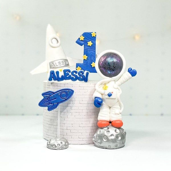 Astronaut Cake Topper, Space Cake Topper, Space Explorer Cake Topper, Astronaut Birthday, Astronaut Baby Shower, Space Baby Shower