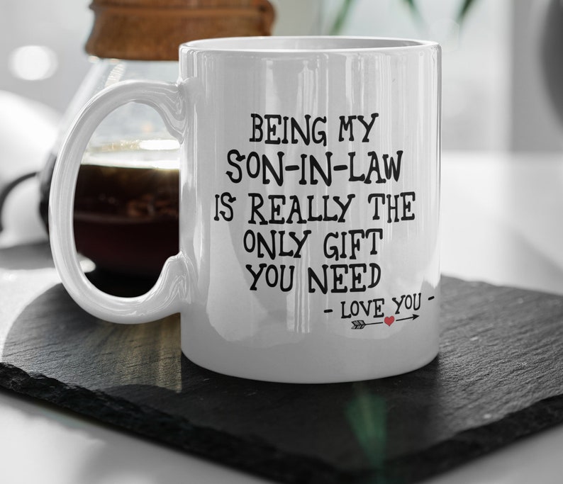 Funny Son in Law Mug Coffee Mug for Son in Law Best Funny Son Etsy