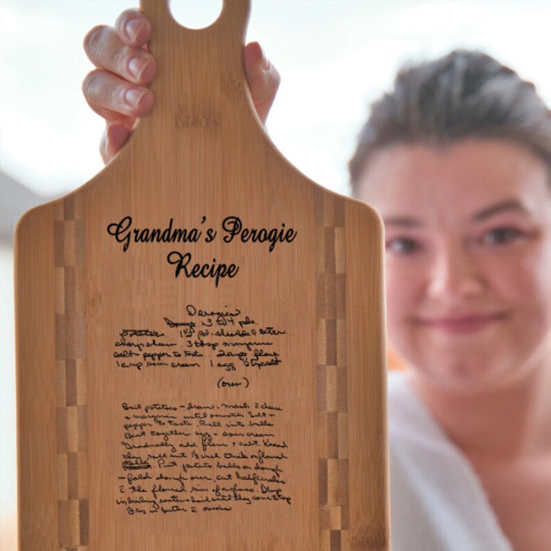 Preserve Recipe Handwritten Recipe Cutting Board Personalized Etsy