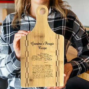 Recipe Cutting Board Preserve Handwritten Personalized Recipe Gifts For Grandma Family Preserve Recipe Keepsake Gift Gifts For Mom image 4