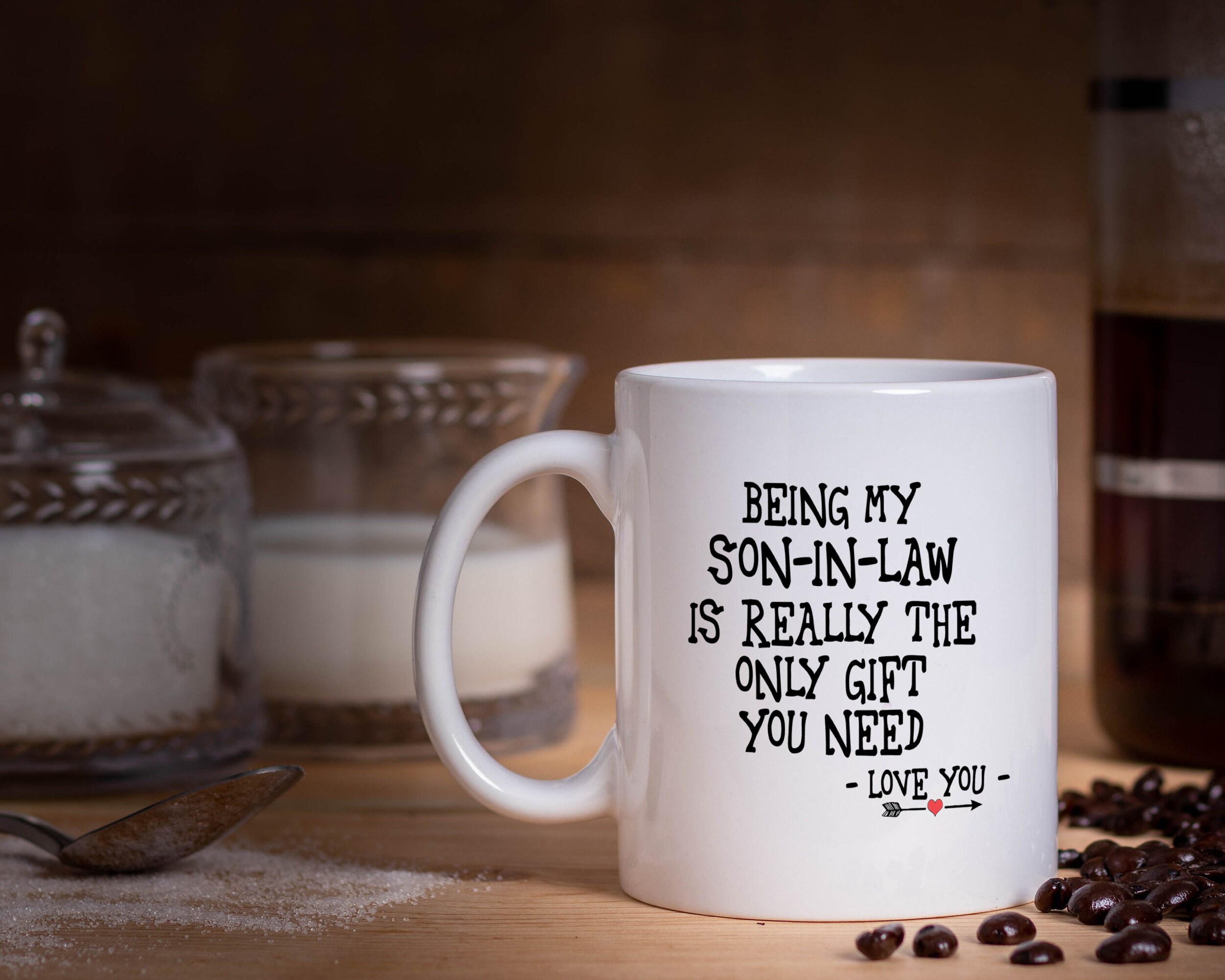Funny Son in Law Mug Coffee Mug for Son in Law Best Funny Son Etsy