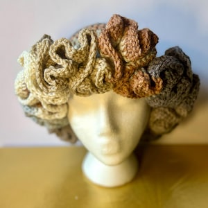 Crochet Ruffle Hat