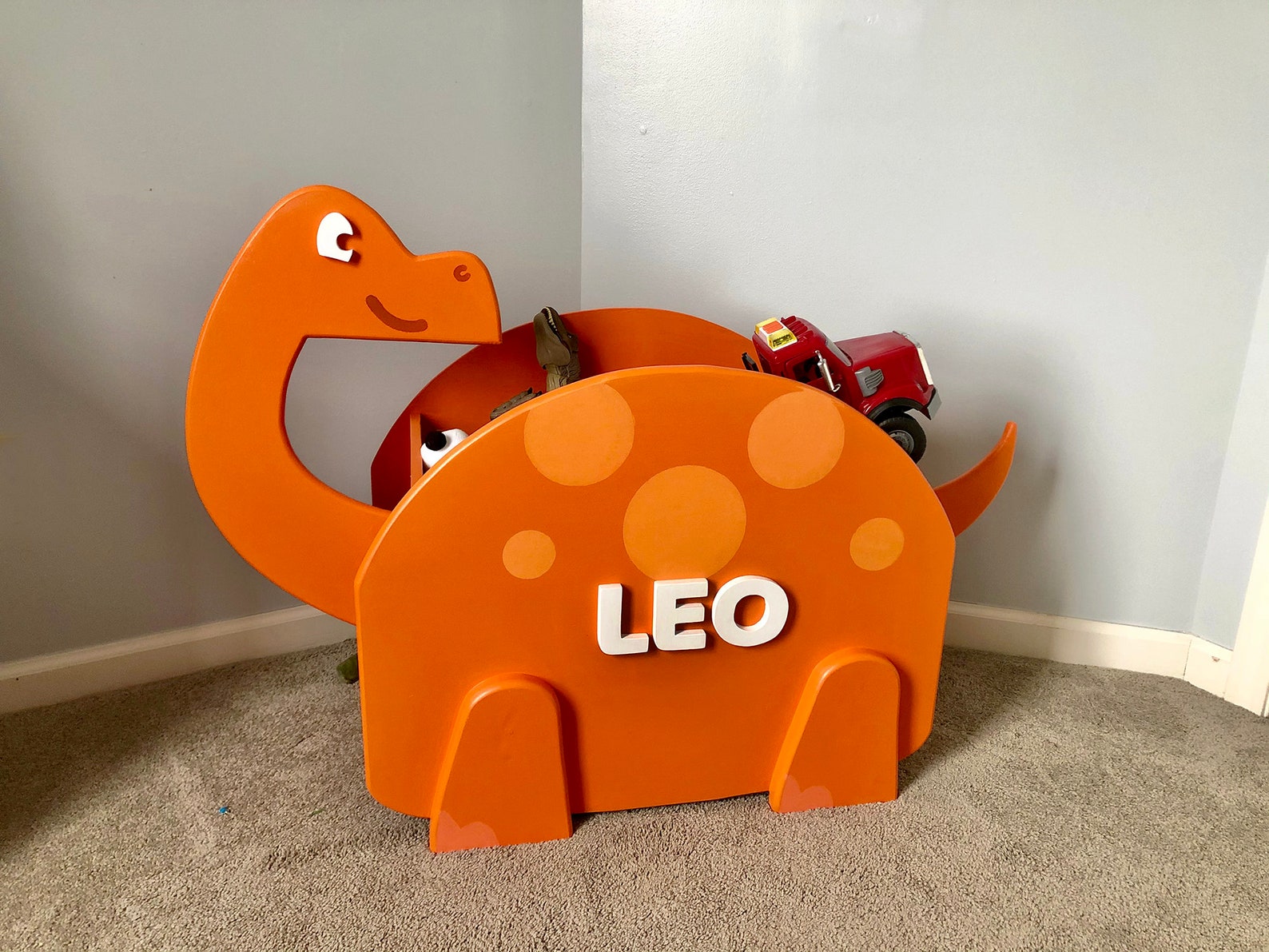 dunelm dinosaur toy box