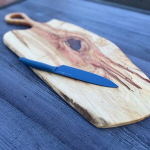 Live Edge Charcuterie Board Rustic Cheese Board Custom Box Elder Board Live Edge Board  Anniversary Gift Wedding Gift