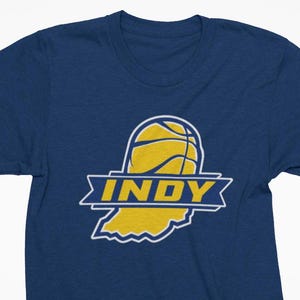 Indiana Basketball T-shirt, Unisex Indy Sports Shirt
