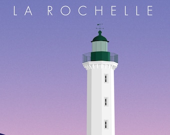 Affiche LA ROCHELLE - A3