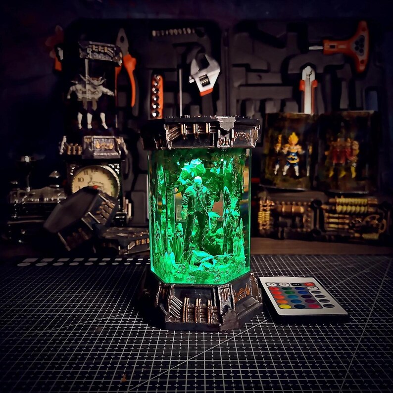 Friday the 13th Jason Voorhees Healing Chamber Resin Lamp Horror