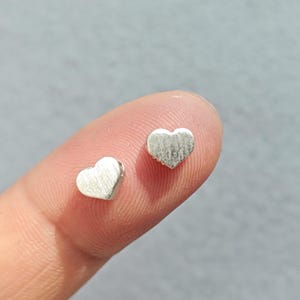 925 Sterling Silber Herz Bead Seite gebohrt für Schmuckherstellung