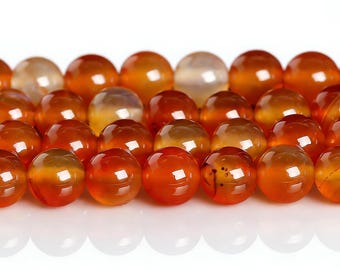 Natürliche Achat Perlen Strang runde Kristall lose Perle 4 mm 6 mm 8 mm 10 mm 12 mm Schüttgut Großhandel