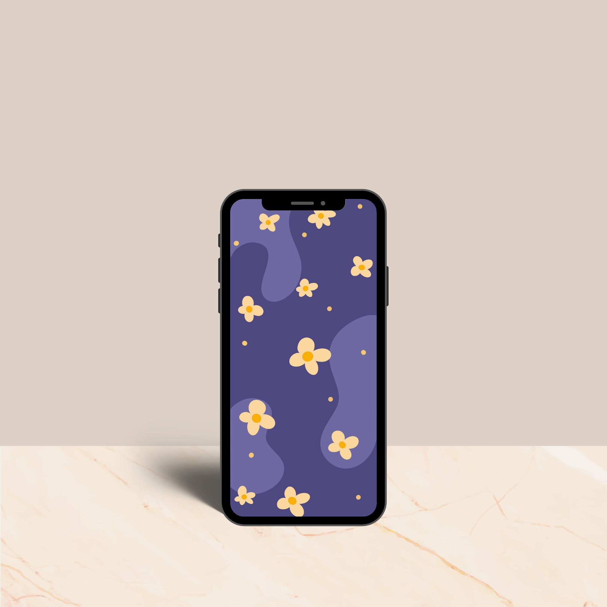 Download Pastel Violet Cow Print Louis Vuitton Wallpaper