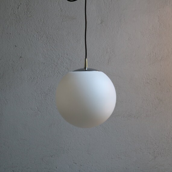 Peill Cleaner Ball Light 70s Glass Ball Hanging Lamp