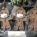 Wood Gingerbread Mask 2020 2021 Vaccinated Ornament 